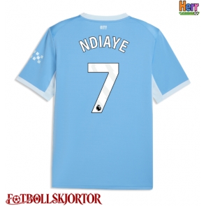 Manchester City Iliman Ndiaye #7 Hemmatröja 2026-27 Kortärmad